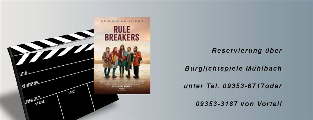 Slider Filmplakat "Rule Breakers", verschiedene Frauen