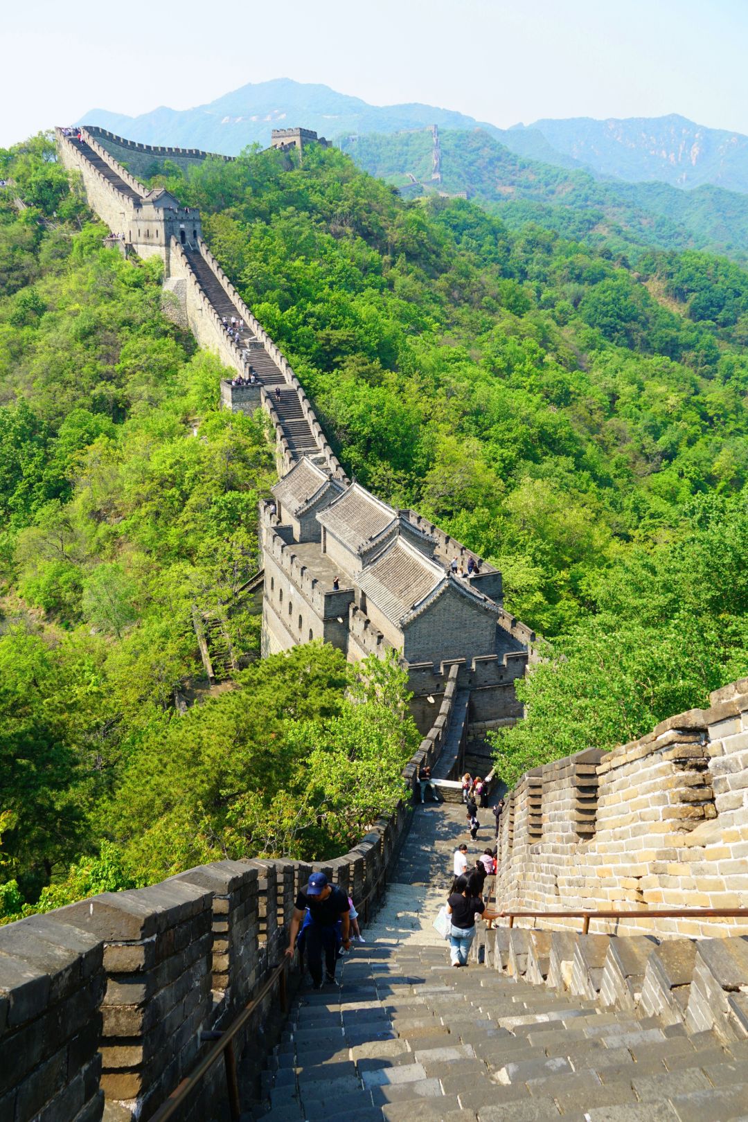 Zu sehen ist die Chinesische Mauer.