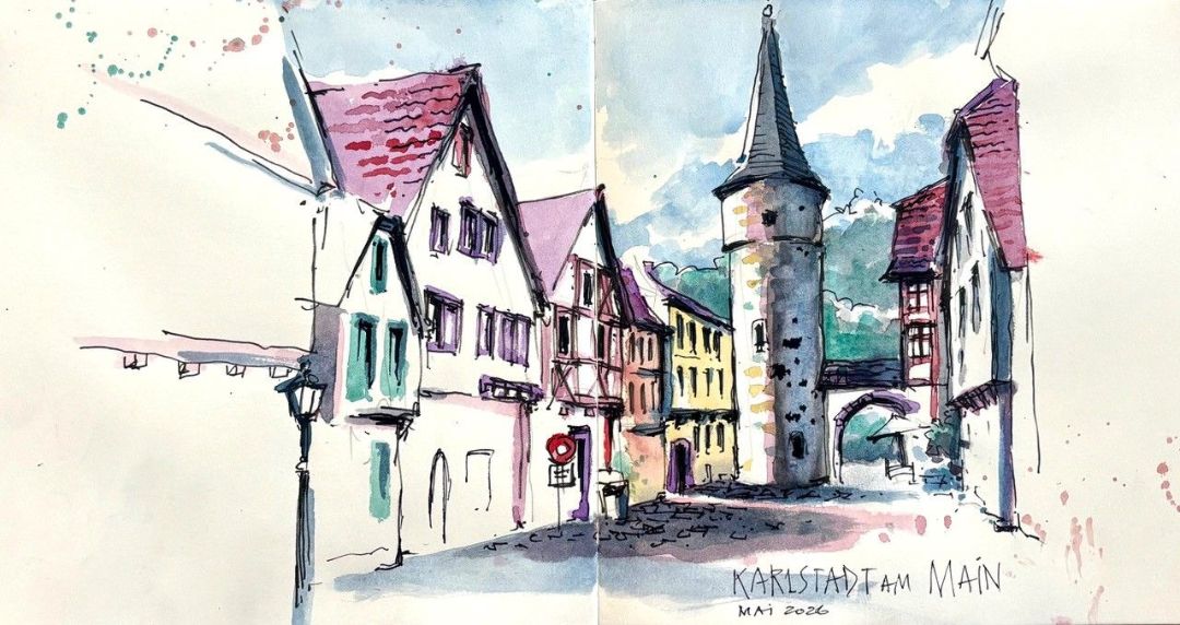 Zeichnen in der Stadt - Urban Sketching